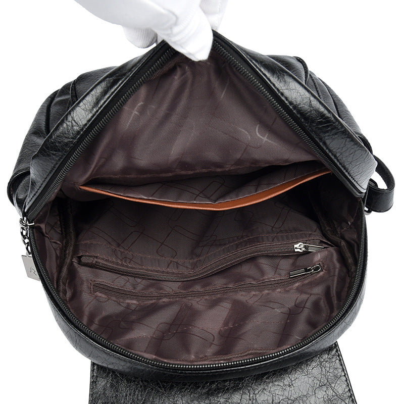 Sac à dos élégant grande capacité pour ordinateur portable en voyage