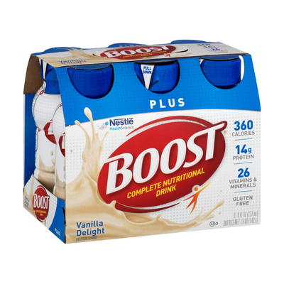 Nestle Boost Plus Very Vanilla Nutritional Drink