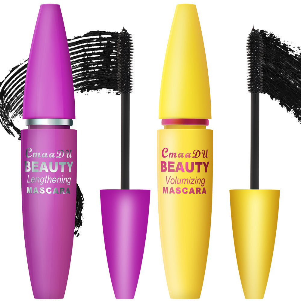CmaaDu Makeup 4D mascara thick curling is not easy to smudge false eyelashes - Korvel
