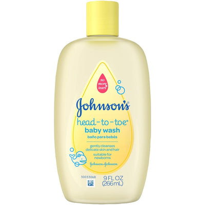 Johnson's Head To Toe Baby Wash, 9 Fl. Oz - Gentle Cleansing