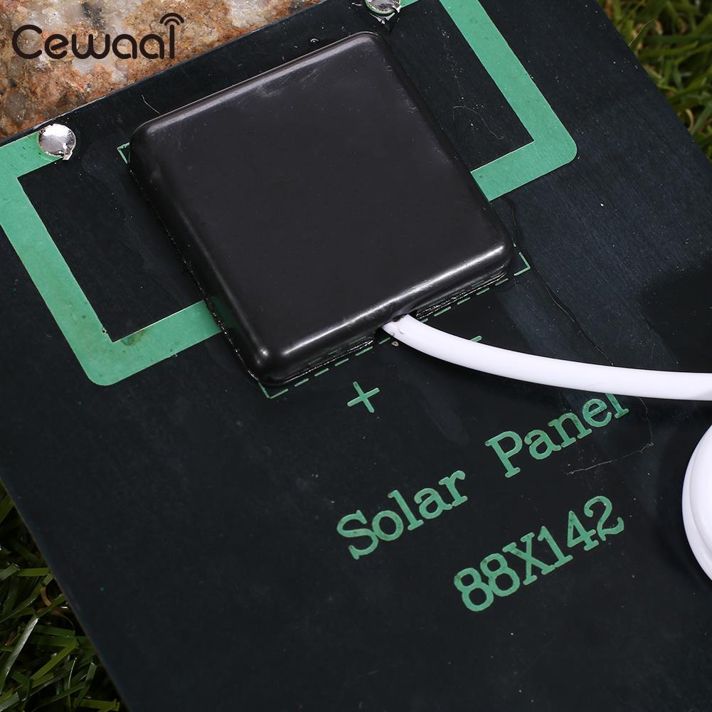 Chargeur solaire portable USB Cewaal 5W