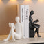 Modern bookends character ornaments home decor living room TV decorations - Korvel