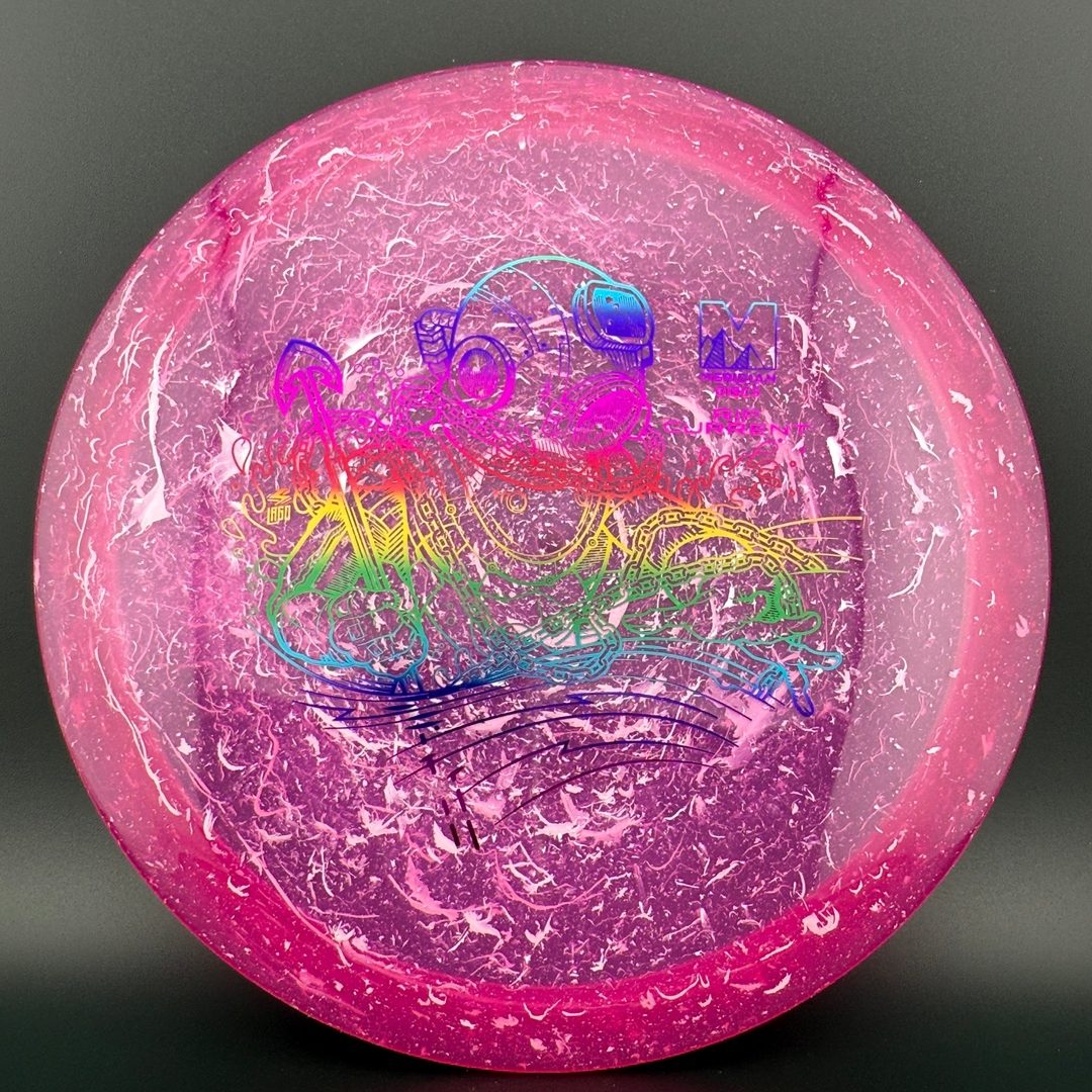 Marbled Clarus Rip Current Disc Golf Driver