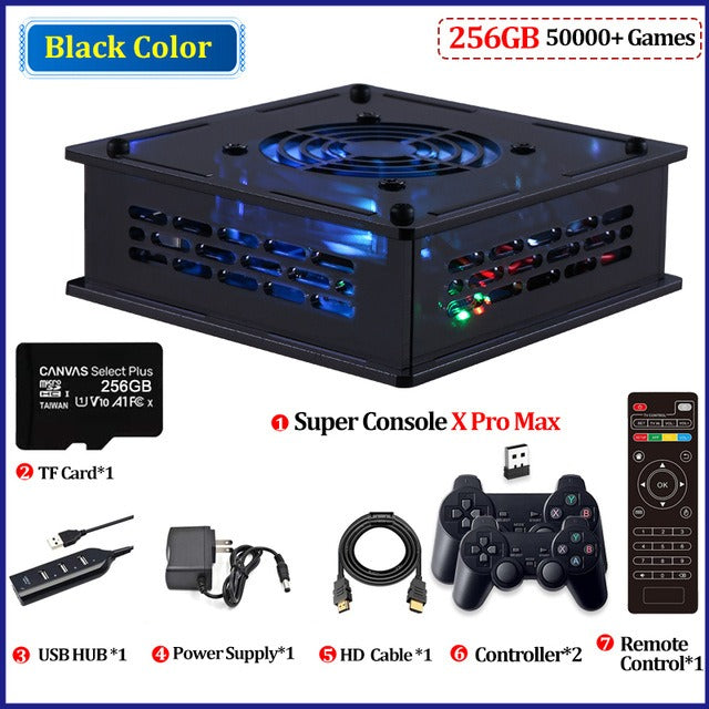 Super Console X Pro Max : Console de jeu vidéo rétro mini