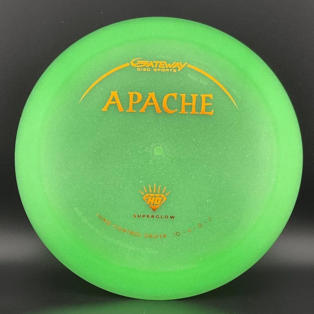 Controlador de Disco de Golf HD Superglow Metal Flake Apache