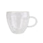 180ml/240ml Heart Love Shaped Tea Beer Mug Juice Cup Coffee Cups Mug Gift Double Layer Glass Mug Heat-Resisting Drinkware - Korvel
