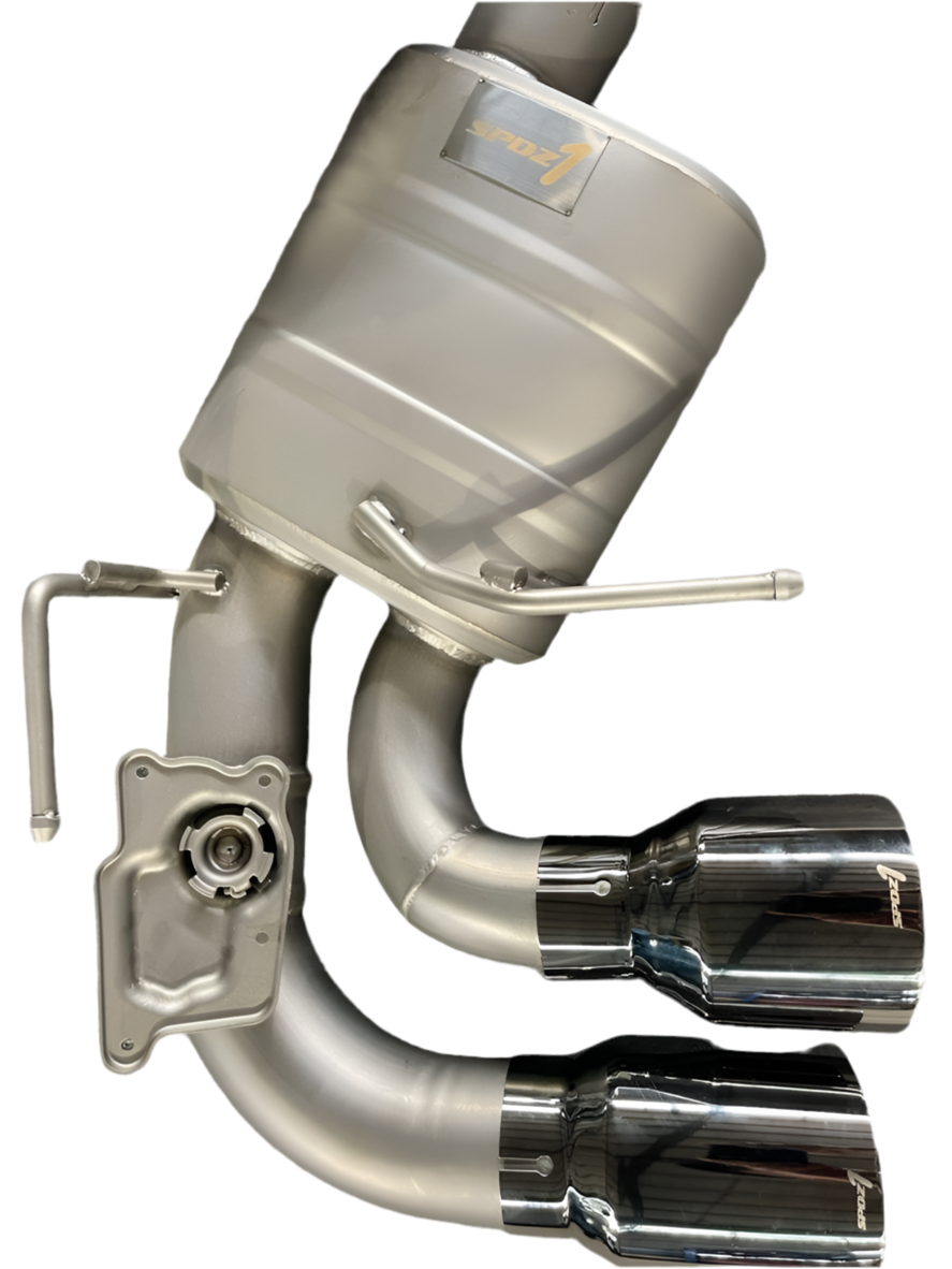 SPDZ1 Ultra Edition X-Pipe Exhaust System for Corvette C8 Stingray (AFM/NPP) - Korvel