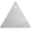 Ateco Aluminum Decorating and Icing Comb, 4 1/4" x 4 1/4"