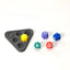 Premium Korean Gonggi Game Set with 5 Stones & Round Case