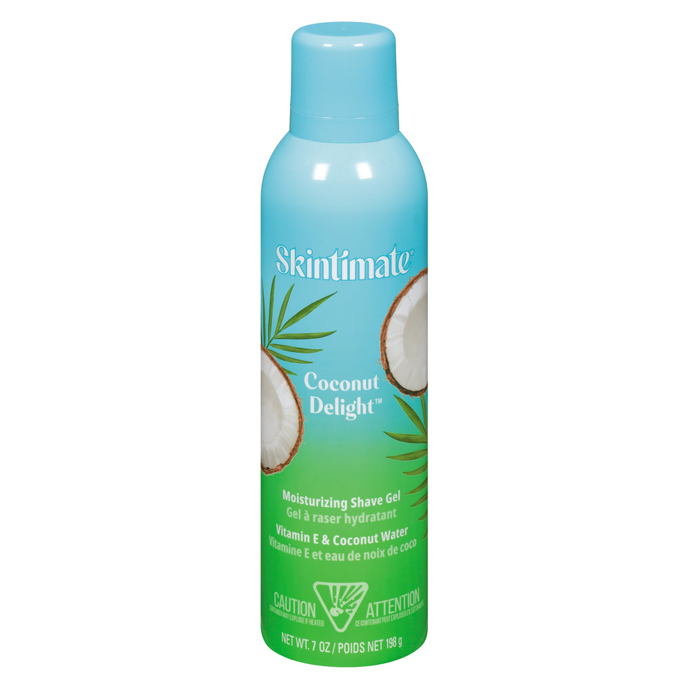 Gel à raser hydratant Skintimate Coconut Delight - 7 oz