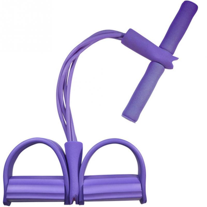 Corde élastique à pédale en latex naturel pour le fitness