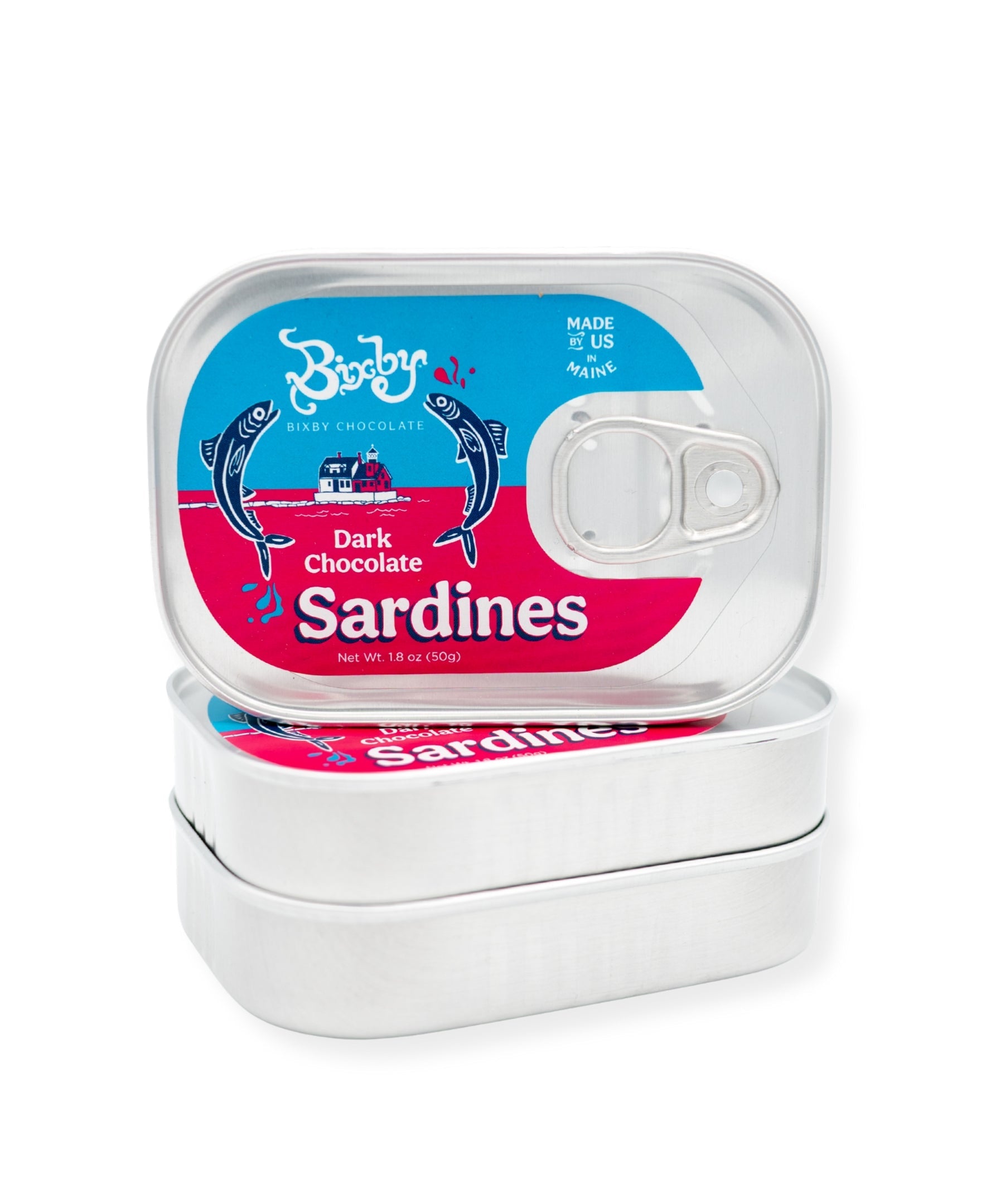 Chocolate Sardines, Tinned - Korvel