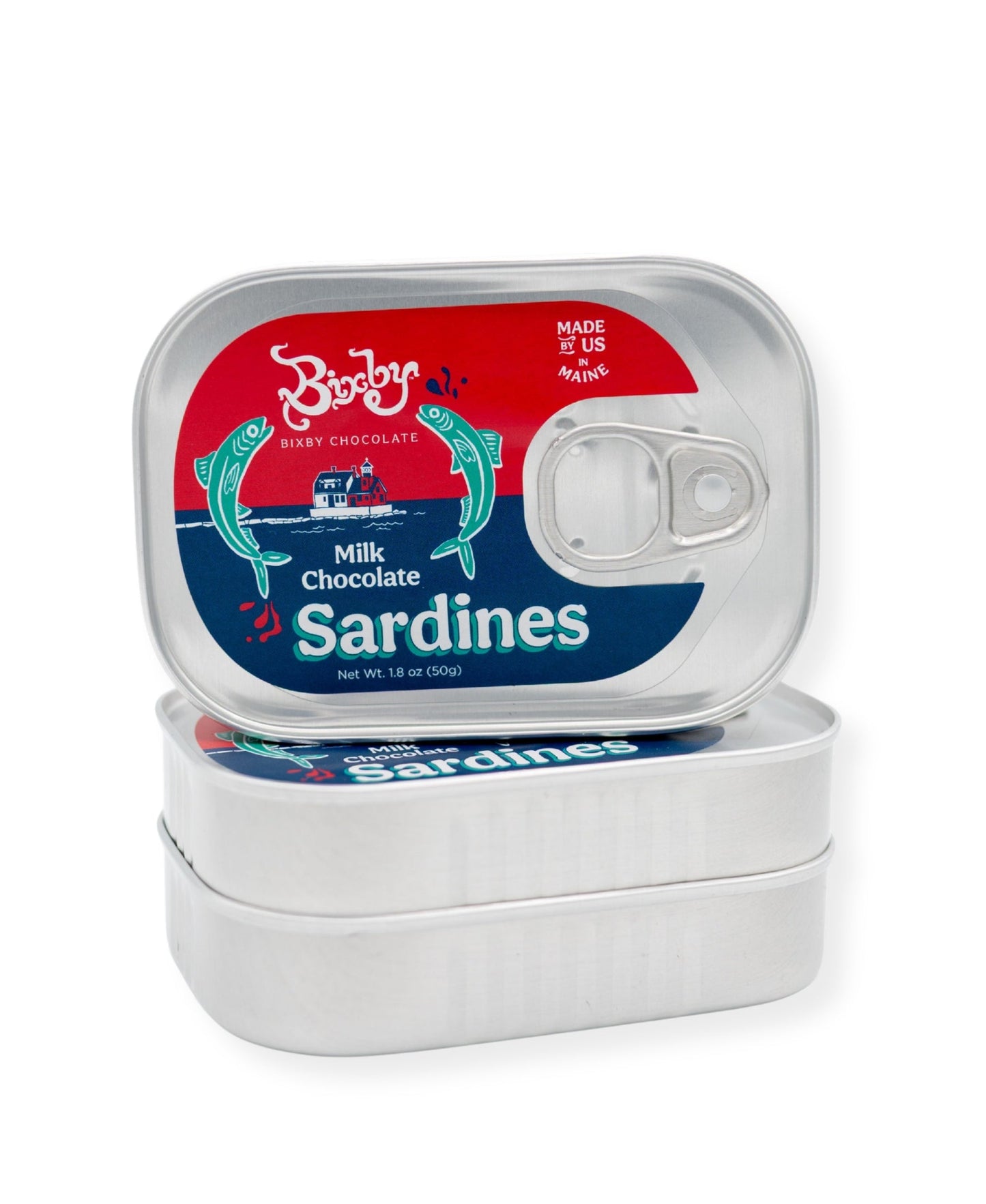 Chocolate Sardines, Tinned - Korvel