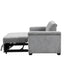 U_STYLE Convertible Soft Cushion Sofa Pull Bed ,for Two People to Sit On - Korvel