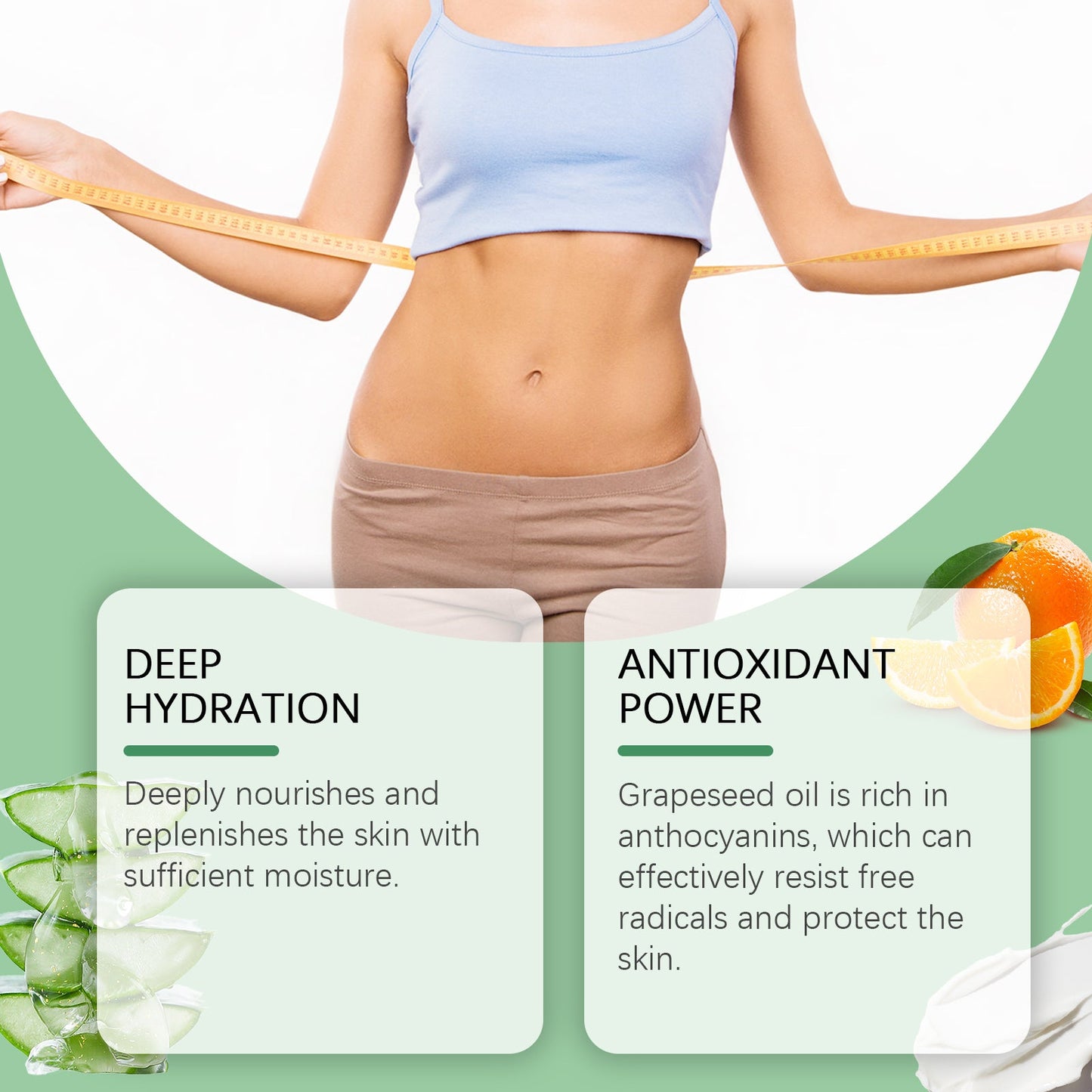 Aloe Vera Slimming Anti-Wrinkle Bar Moisturizing And Nourishing Massage Body Shaping Anti-Wrinkle Moisturizing Lifting Bar - Korvel