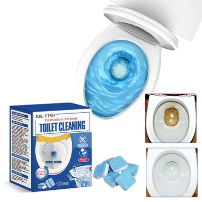 Effervescent Toilet Cleaning Tablets