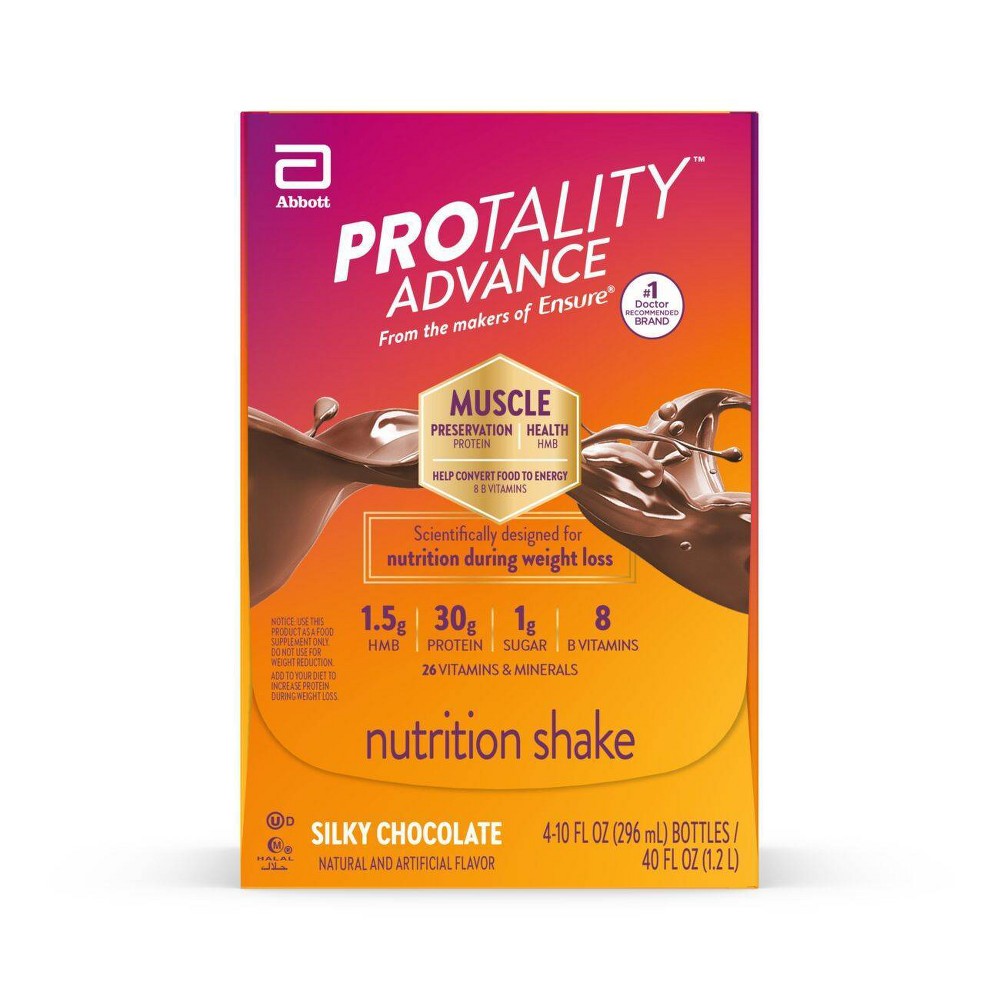 Batido Nutricional Avanzado Protality - Chocolate - 10oz/4pk