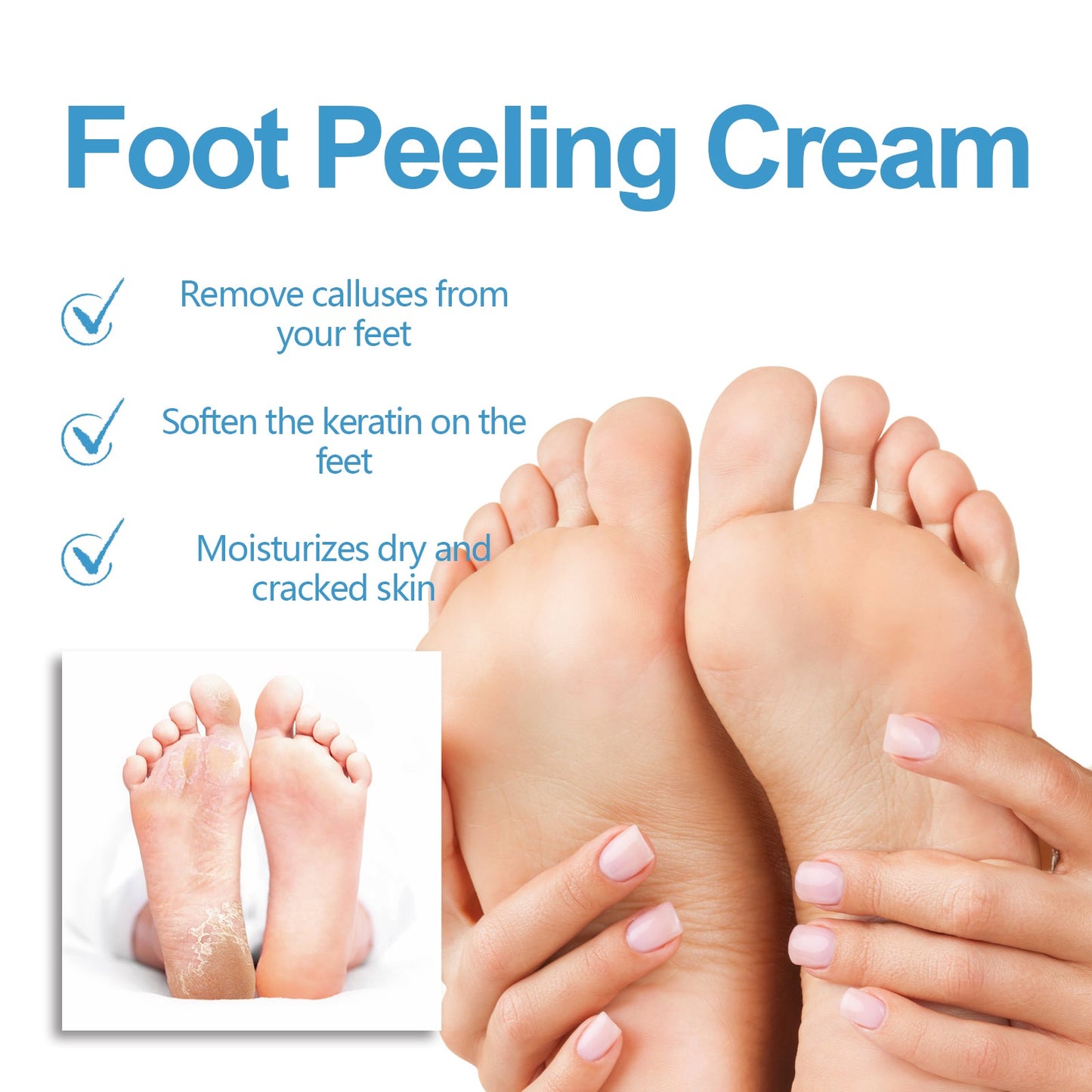 Premium Foot Care Cream for Soft, Moisturized Feet