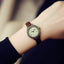 Vintage Leather Bracelet Watch for Women