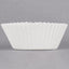 Cups à pâtisserie blancs ondulés premium - Taille standard 2" x 1 1/4"