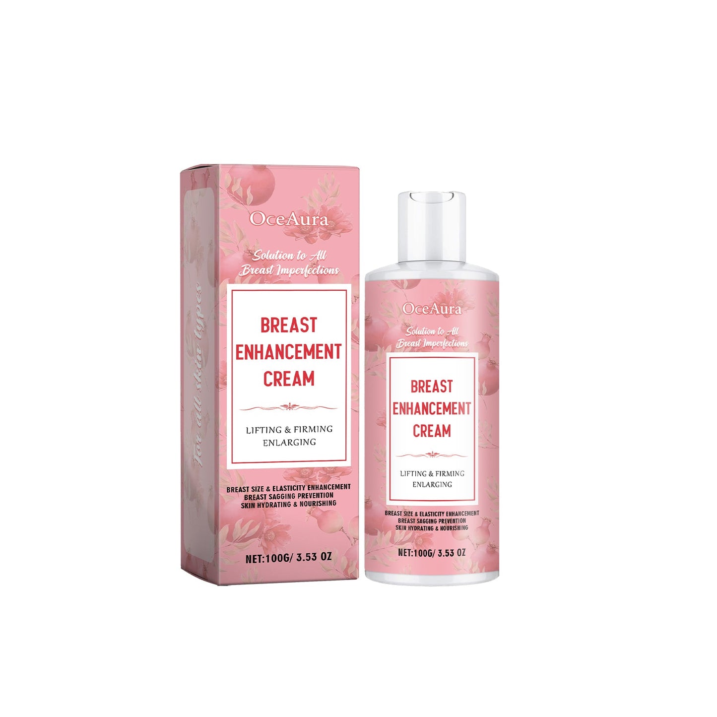 Chest Nourishing Cream Massage Treatment Moisturizes And Moisturizes Elastic Skin Chest Curing Cream - Korvel