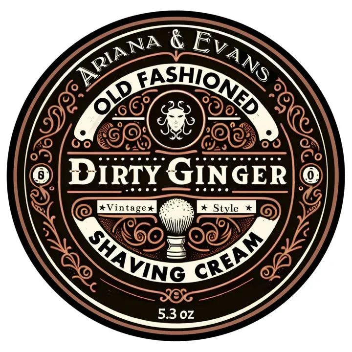 Collection de rasage Dirty Ginger d'Ariana & Evans