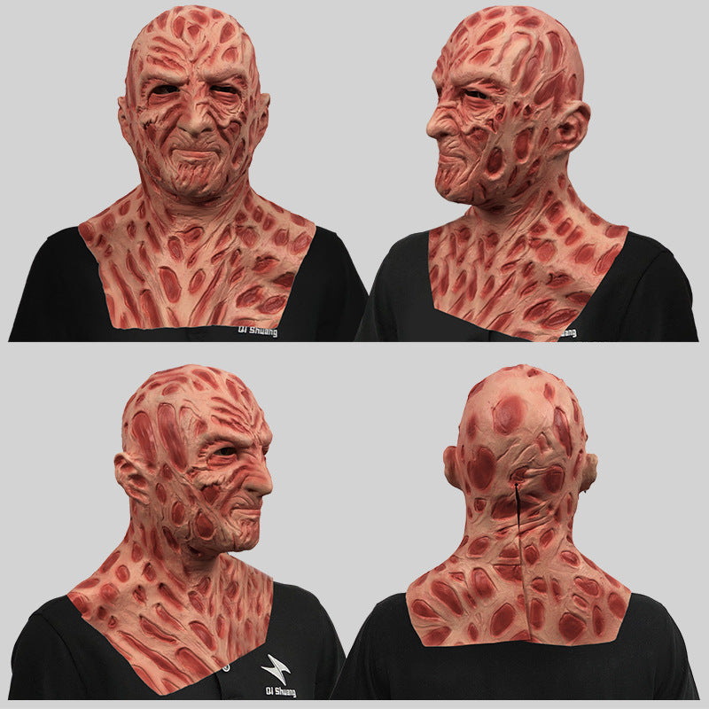 Freddy Full Face Horror Mask for Halloween Parties