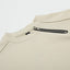 Zipper Design Heavyweight Short Sleeve T-Shirt Men's Loose Round Neck Half Sleeve Tee - Korvel