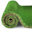 4FTX6FT outdoor artificial grass running blanket, thick and realistic fake grass roll with a pile height of 1.38 inches - Korvel