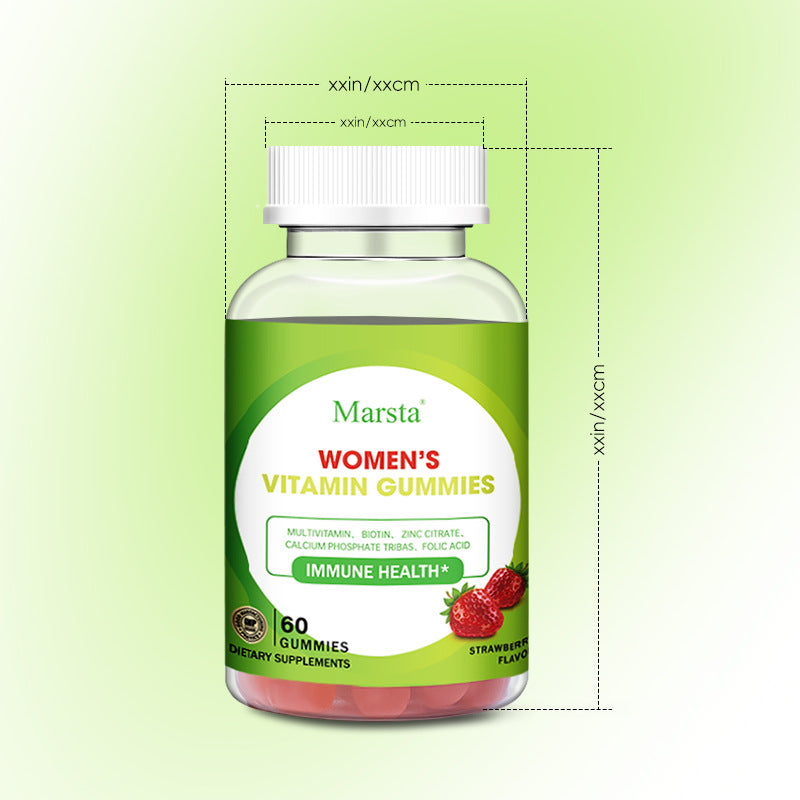 Gommes de vitamines premium pour femmes - 60 unités