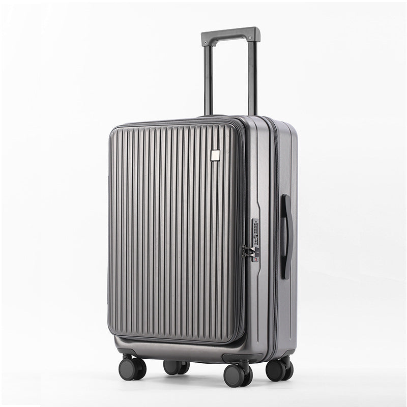 20-Inch Front Open Trolley Case - Stylish & Durable
