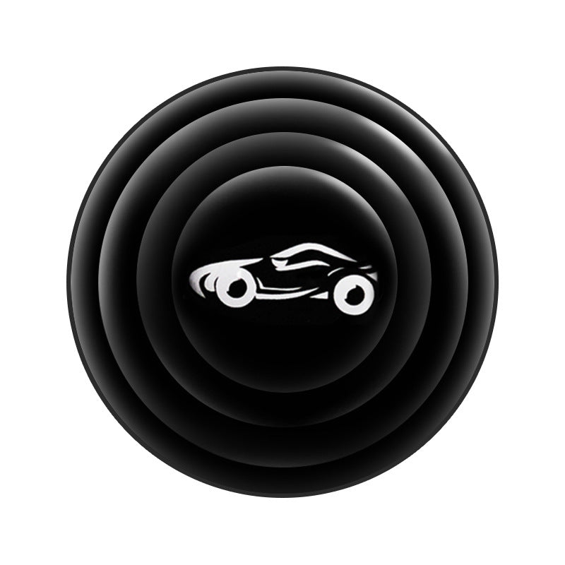 20pcs Universal Branded Silicone Car Door Shock Absorbing Buffers Protector Stickers Bumper, Fluorescent and Blac - Korvel