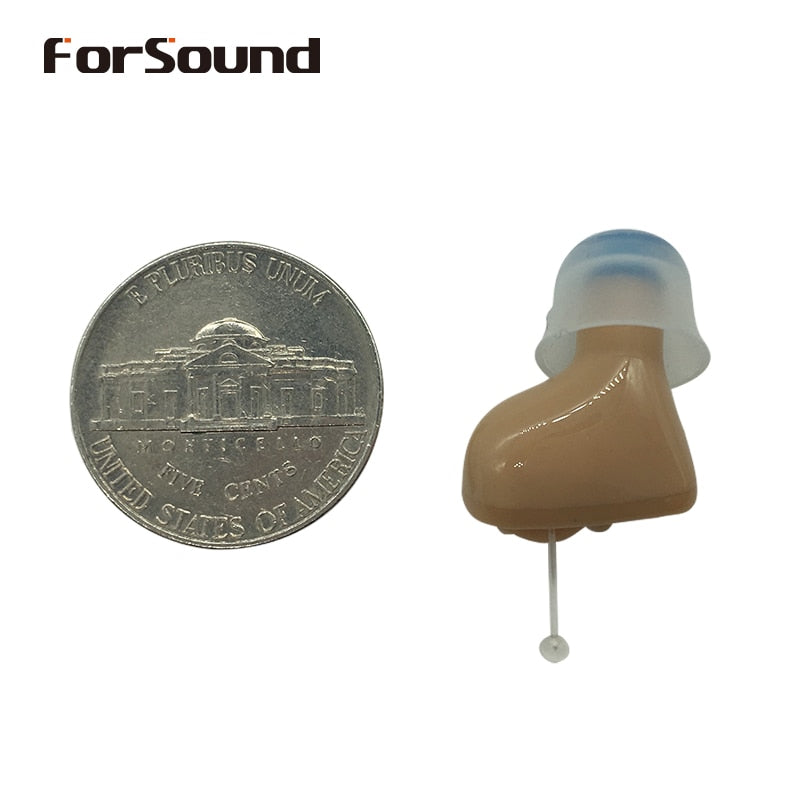 AST Style Best Quality Mini CIC Hearing Aid Invisible Hearing Aids Sound Amplifier  Good as Siemens Resound Phonak Hearing Aid - Korvel