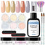 COSCELIA New 9 Color Crystal Color Powder 30Ml Crystal Liquid Manicure Tool Full Set Of Beginners - Korvel