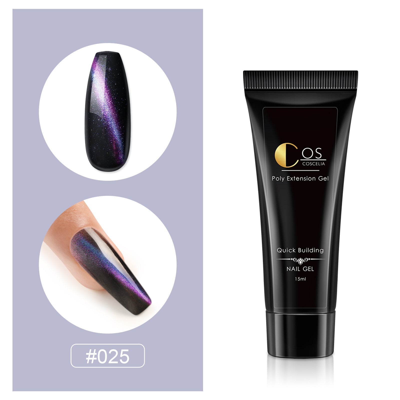 Painless Fast Crystal Extension Glue Cat Eye Manicure Phototherapy Glue Beginner Manicure Holder Nail Extension Glue - Korvel