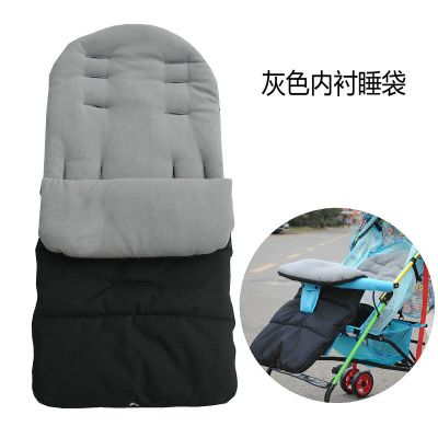 Baby Stroller Footmuff Carseat Sleep Bag Pram Polyester Envelop Strap On The Carriage Warm Booties winter autumn - Korvel