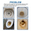 Cleaning Tablets, Household Toilet Odor-Stain Remover Descaling Decontamination Effervescent Cleaning Tablets - Korvel