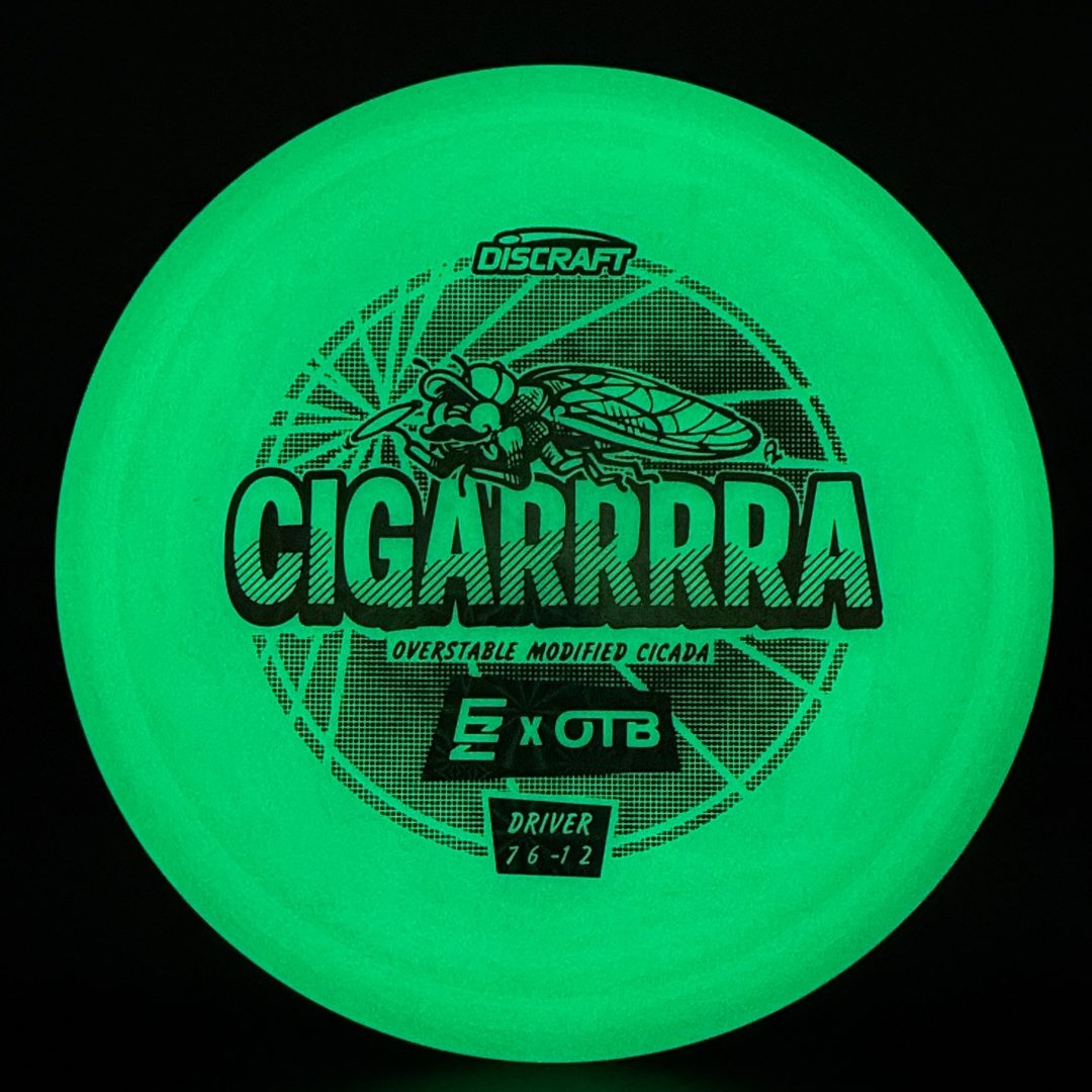 Colorshift Glo ESP Cigarra - Disque de Disc Golf Premium