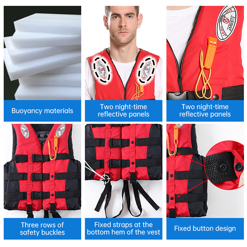 Gilet de Flottabilité Premium pour Sports Nautiques - Tailles S à 3XL