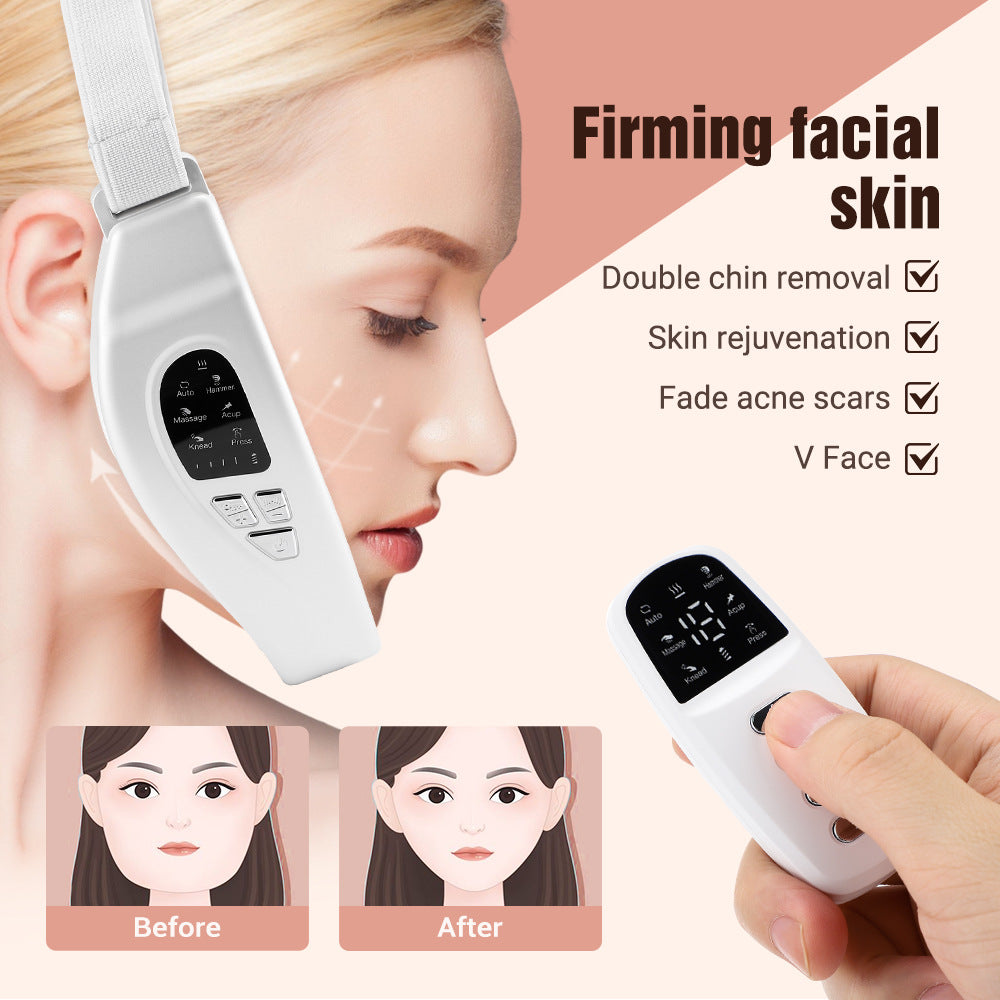 Premium EMS Color Light Facial Device for Relaxation and Care