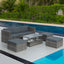 Patio Furniture, Outdoor Furniture, Seasonal PE Wicker Furniture,5 Set Wicker Furniture With Plywood Coffee Table - Korvel