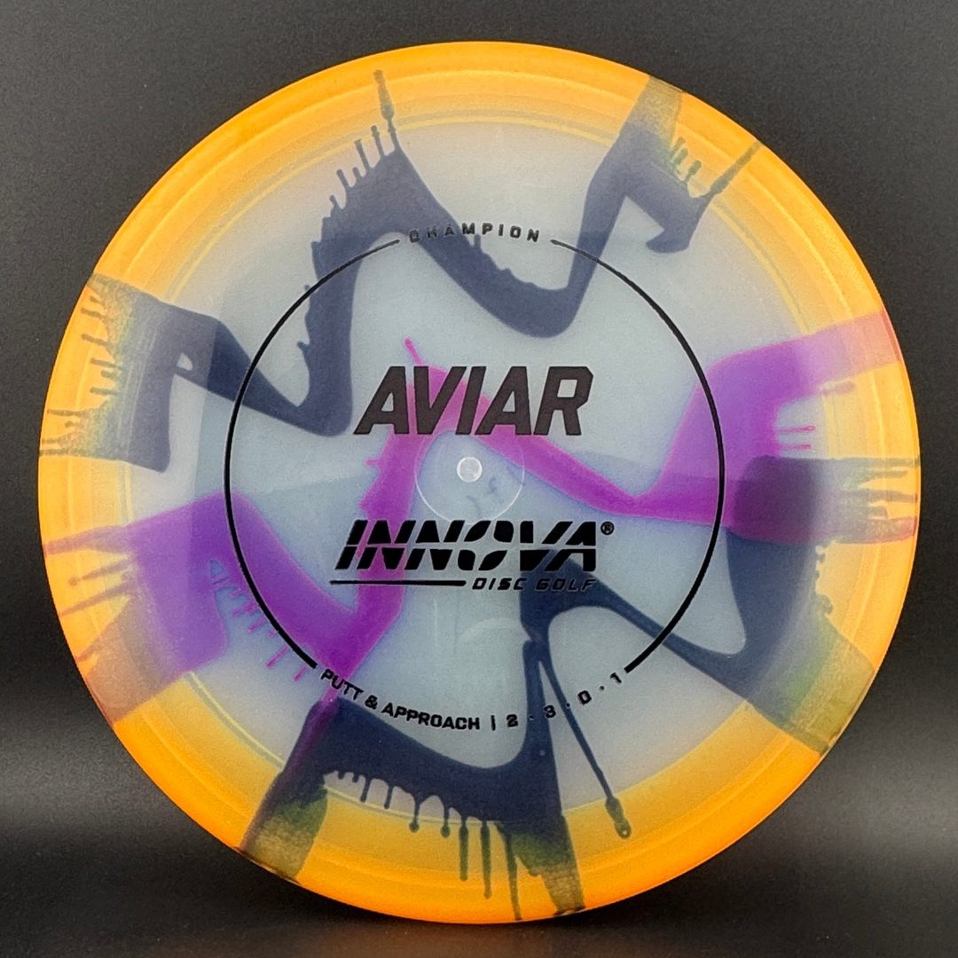 I-Dye Champion Aviar Disc Golf Putter