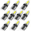 10x T10 LED W5W Car Lights for Honda Civic & More