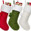 Christmas Decorations Knitted Wool Thick White Wool Socks Hotel Home Christmas Socks - Korvel