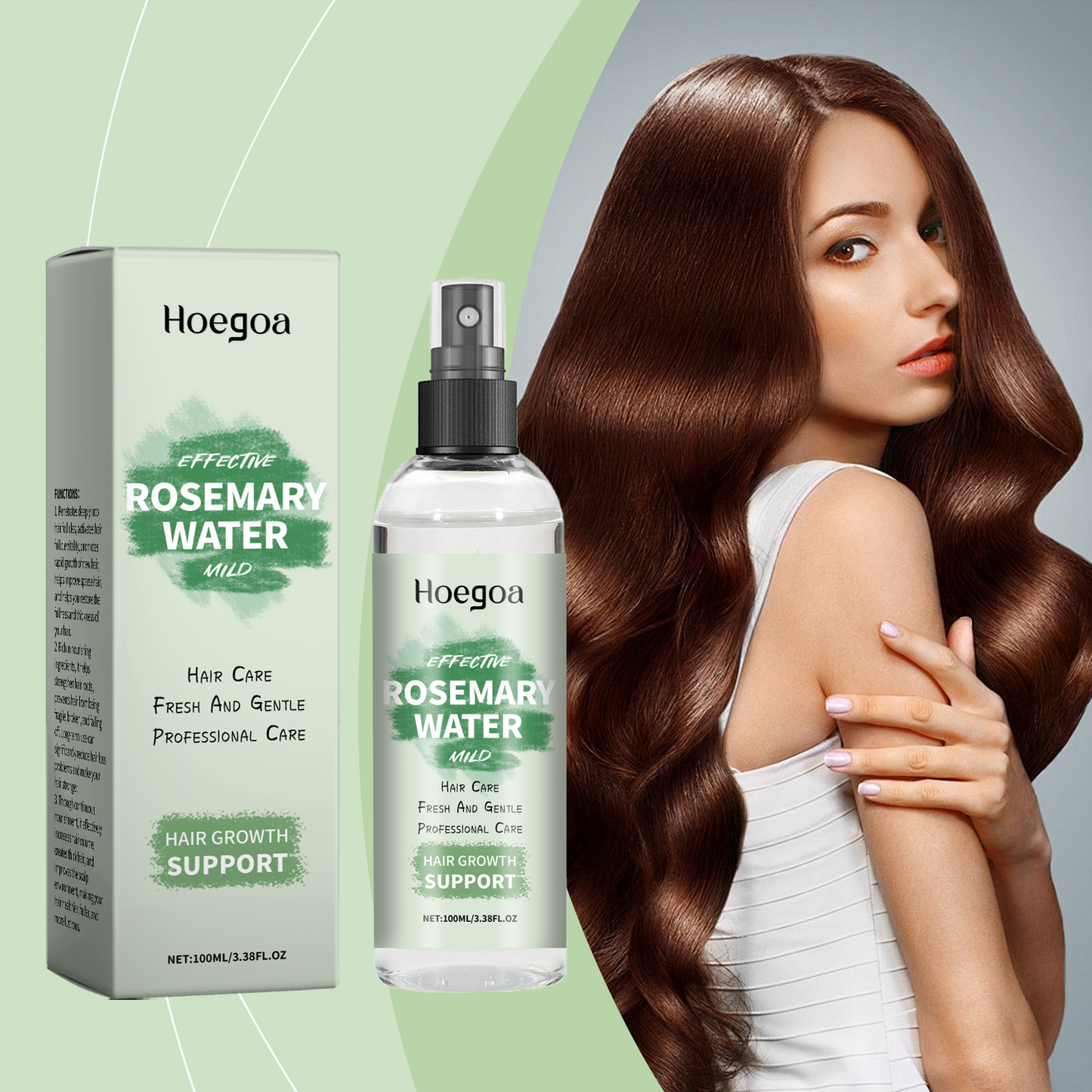Rosemary Hair Treatment Spray for Nourished, Strong Hair