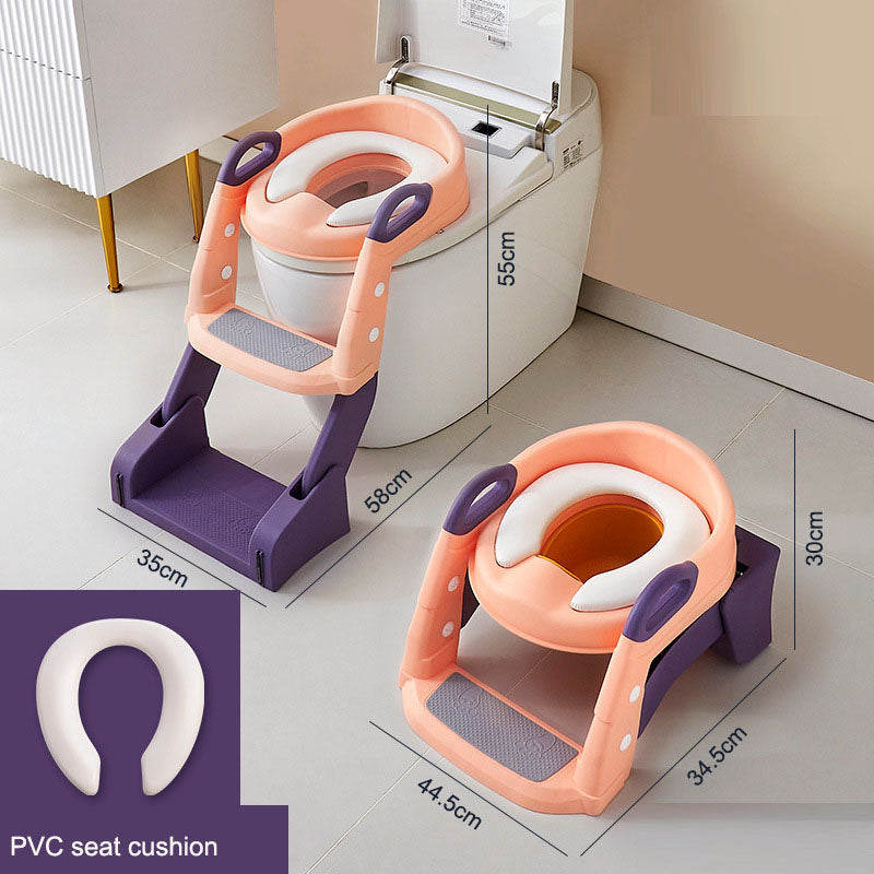 Siège de toilette multifonctionnel pour enfants et marchepied