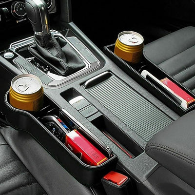 Universal Auto Car Seat Crevice Storage Box & Organizer