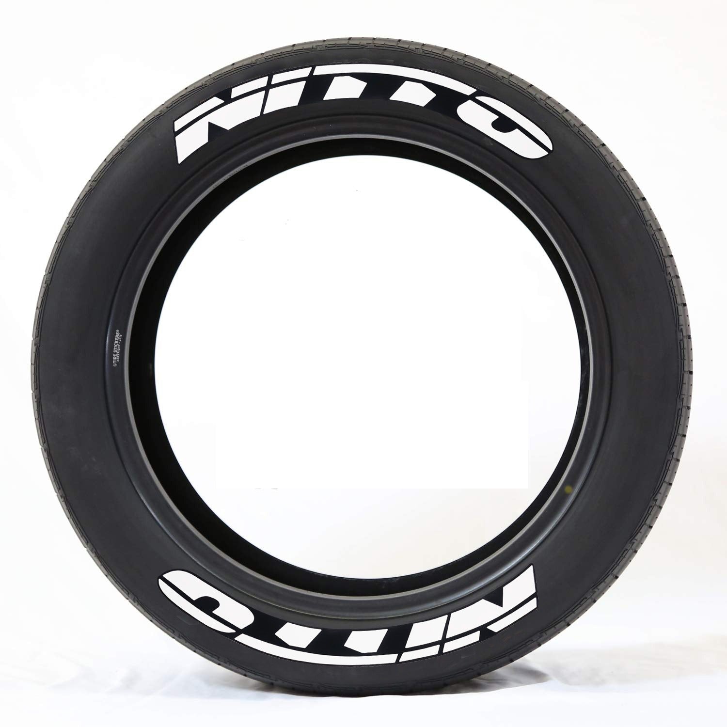 New Connected Car Tire Stickers, Tire Letter Stickers, English Letter 3D Stereoscopic Stickers - Korvel