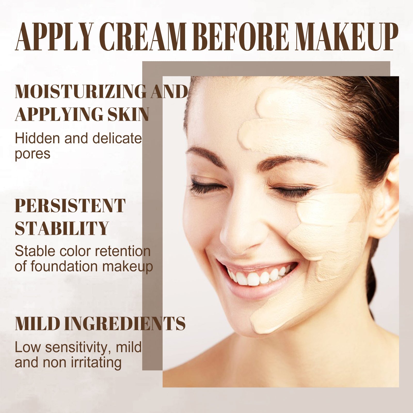 Primer Primer, Invisible Pore Concealer Primer Primer is naturally light and long-lasting without removing makeup - Korvel