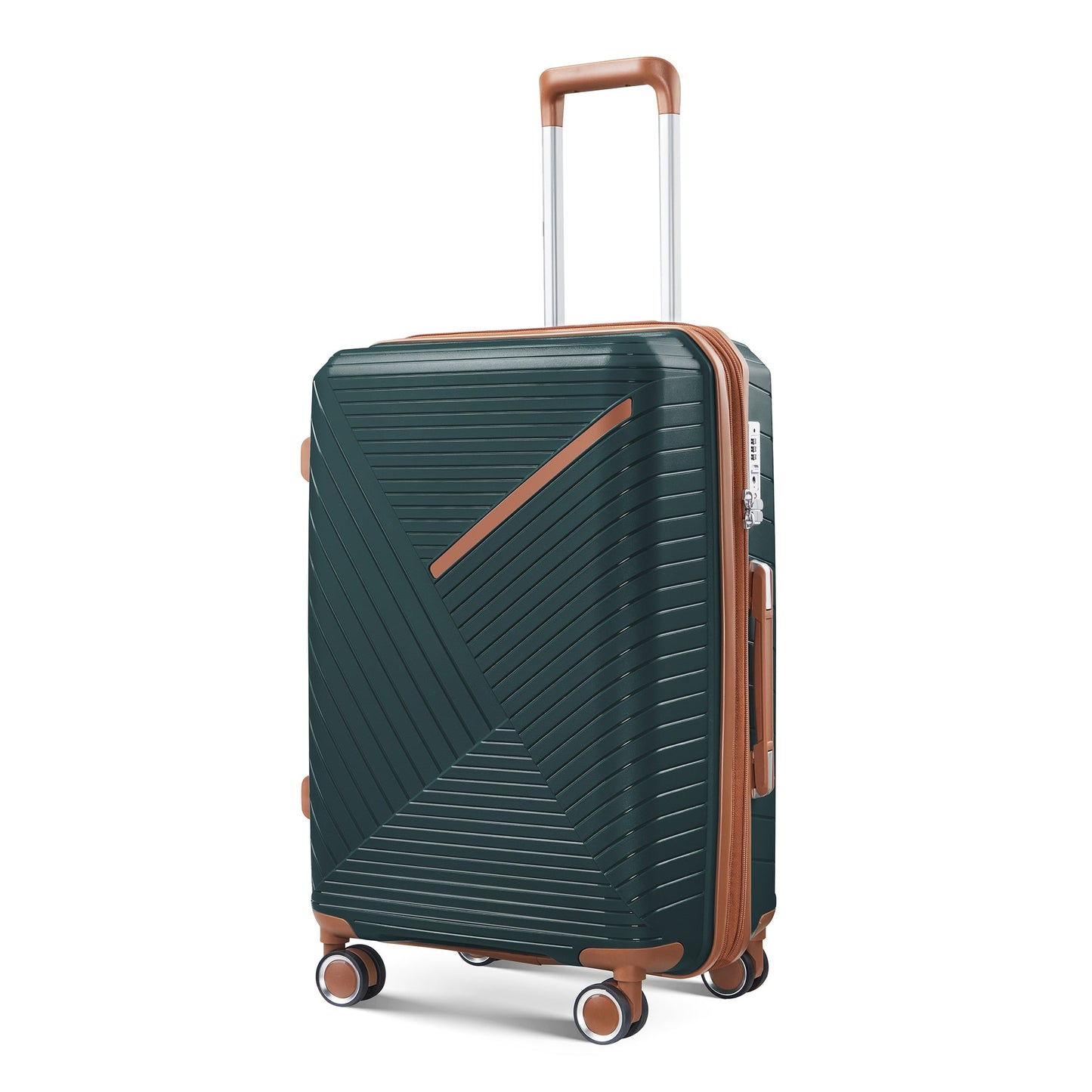 Premium 4-Piece Luggage Set with 360-Degree Spinner Wheels